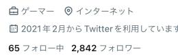 フォロワー2800↑元活動垢
