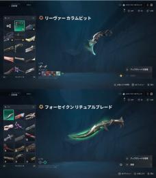 VALORANT引退垢champions2025、VCTシジルなどその他人気スキン多数