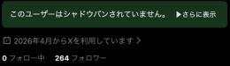 日本人フォロワー250人付き　Xアカウント　半年old垢