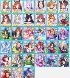 激 安！毎日更新！即時対応 ウマ娘　SSRキャラ選択可能 初期アカウント検索