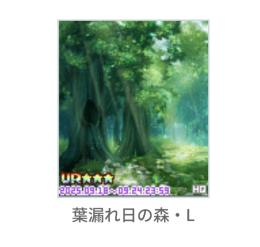 葉漏れ日の森・L