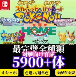 🌈超レア配布🌸ポケモンSW全種、雰囲気証指定無料✅HOME検証✅正規保証✨日ズレなし🚀