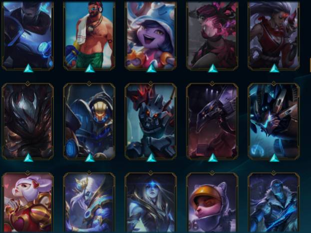 全チャンプ所持スキン172 ミシック9レジェ10 アドレスパス変更可 Lol リーグオブレジェンド のアカウント売買サイト