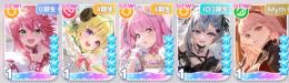 【初期垢】☆5×5種 さくらみこ 角巻わため 姫森ルーナ ゼータ 森カリオペ
