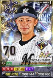 2022年 1威風 コーチ ロッテ 福浦 7G7(打)
