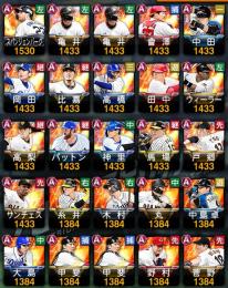 エナジーの数1200↑Sキャラ18↑ 初期アカウント リセマラ プロ野球スピリッツ Vロード未進行