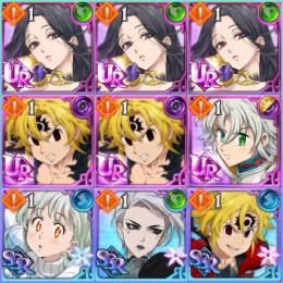ダイヤ643個【最強初期アカ 7周年メリオダス1凸+運命の女神スクルド2凸所持】