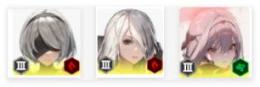 2B+A2+紅蓮：ブラックシャドウ+石6万個+高級チケ460枚+通常チケ230枚+SSR10