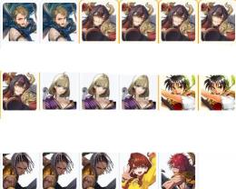 初期垢 主人公リアン凸+ディアナ4凸+フリック凸+キンバリー2凸+エギル2凸+テンガアール+ラグナル