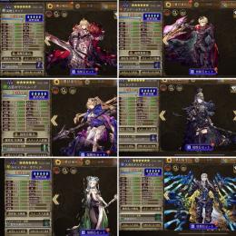 石53万lv140 6体  アルドール王レイン 英雄モント ムーア ルティアル 他