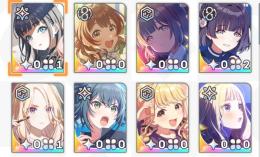 初期垢 フェス限9種 SSR50種 莉波2凸 燕1凸 完凸サポあり。