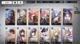 キャラ所持率98％