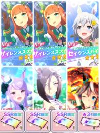 5.ジュエル22000 ★3ウマ娘×5