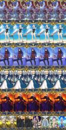 聖晶石400∼【宝具5×4】水着伊吹童子＋水着武蔵＋蒼崎青子＋青王