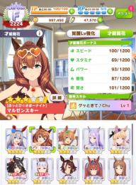 ☆天井可☆ ☆4タマモクロス　キタサンブラック　水着マルゼンスキー　メジロマックイーン