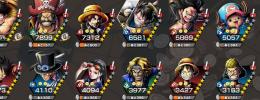 ロジャー70↑ルフィロースネイク、ランク20前後。Android石1100越。