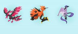 ポケモン剣盾自己産ガラル三鳥