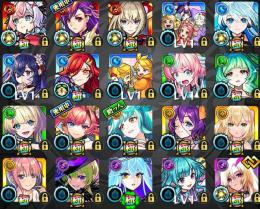 ランク1000↑ オーブ5700↑ アガスティア ミライ エリス アルスラーンα 限定コラボ多数