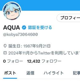 【値下げ中】Twitterアカウント フォロワー12000人 高インプレッション 高いいね