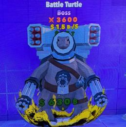 Battle Turtle⚔️3600【Brain Rot Fight】