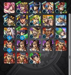 ジョジョ 黄金の風コンプ その他強キャラ多数 オーブ2200⤴︎︎