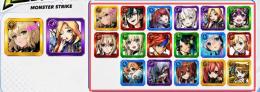 エル+ルシファー+赤枠内でキャラ（ランダム）5-13体+オーブ4200-5000個