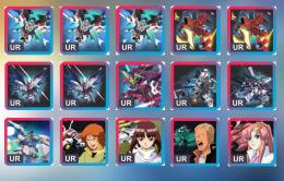 [UR×15] ストフリ2凸➕ラクス➕サザビー1凸➕フリーダム1凸➕GP02➕ジャスティス➕クロス