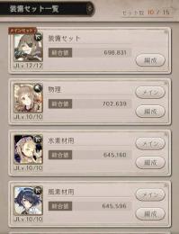 シノアリス　引退垢