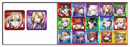 ルシファー+マサムネ+オーブ4000~4200個+（赤枠内ランダム4-10体）