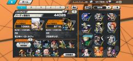 バウンティラッシュ　白ニカ100レベ　ゾロ&サンジ80レベ