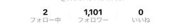 【格安】1011フォロワー