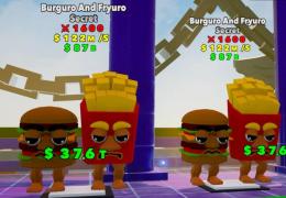 バーガー2体セット！Burguro And Fryuro