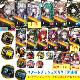   石196900個+10連券5枚+券131枚+ウィシャデル+凛御+聖聆+斬業+純燼+Mon3tr