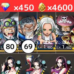 【🔥iOS 早い者勝ち🔥】画像のキャラ＋💎450＋カケラ4600‼️