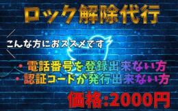 垢ロック解除代行(専用)
