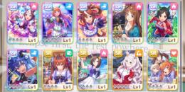 リセマラ　SSR6枚　トウカイテイオー、ツインターボ、スペシャルウィーク、他