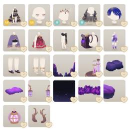 セット販売 / 地の迷宮に眠る石　22点セット