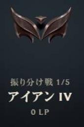 暫定アイアン4