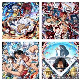 【超希少品】🌈新ルフィ🌈など10周年コンプ　SS最強アカウント　石500個