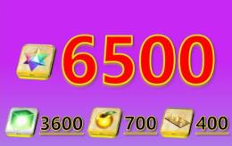 初期垢 聖晶石6500個+呼符400枚+果実700個以上+その他