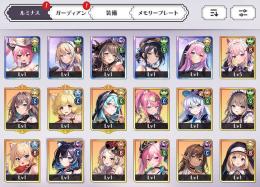 初期アカウント★5×6(限定×3) 石45000個 ★5チケ2枚 ガチャチケ30枚