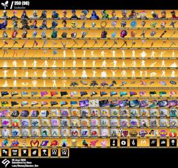 スキン1370 エモート1200越え 限定多数 日本人引退垢‼️