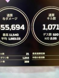 S11バトルパス持ち 最高ダメ1万⤴︎ 両スプブロンズバッジ3個 primeスキン4つ　
