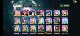 【引退】★5加護×4 ★5戦闘キャラ×23 ★6×1　凸1×5 風ルミナス入り!!