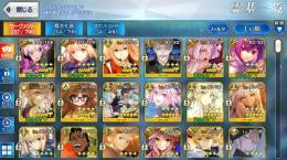 キャストリア　スカディ　公明　光コヤン　マーリン　所持　2部6.5章までクリア済み