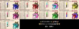 ✨LV1カラーガチャ✨🌈ダスト9色🌈黒真珠10色🌈✨✨クローンペア100円✨✨
