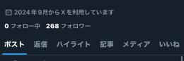 250人超フォロワー Xアカウント(旧Twitter)