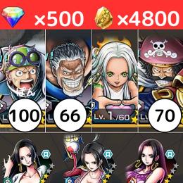 【🔥iOS 早い者勝ち🔥】画像のキャラ＋💎500＋カケラ4800‼️