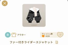 ファー付きライダースジャケット　グレデリーショップ