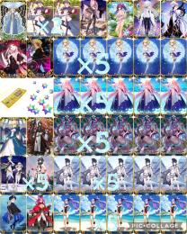 石2167個分🔵 ファンタズムーン ･水着伊吹童子 ･アルクェイドら宝具5多数✨限定、人権級網羅